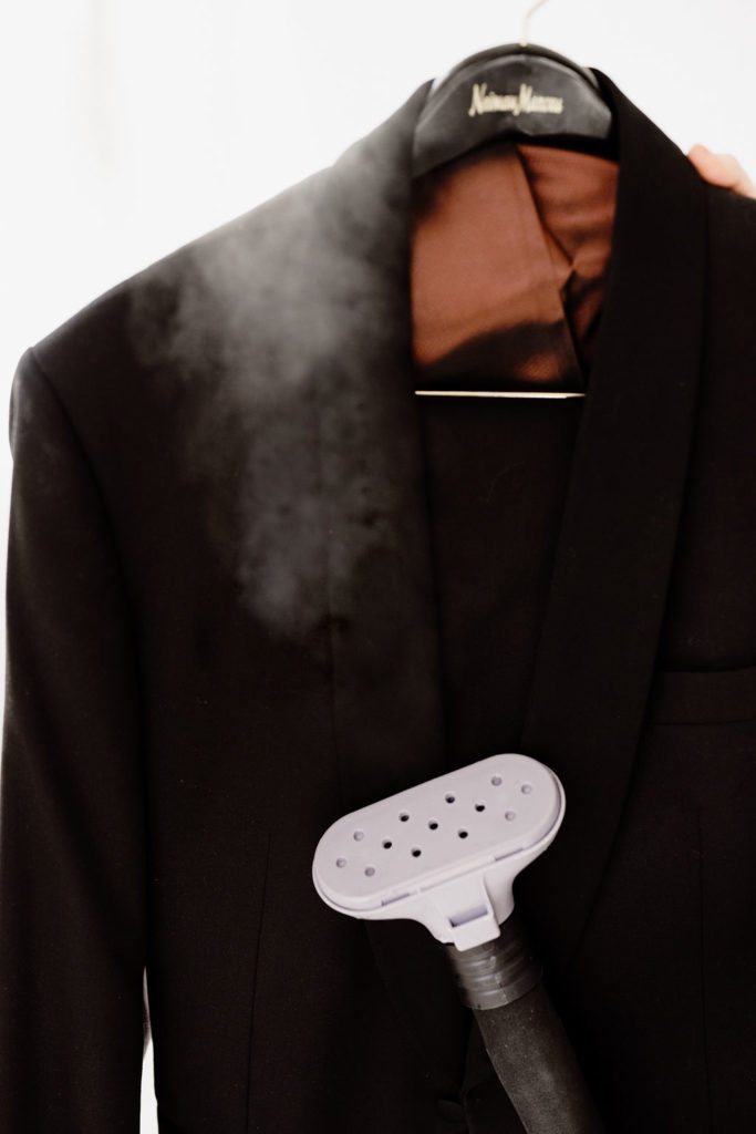 Clothes Steamer keeps your wedding day attire looking fresh 
