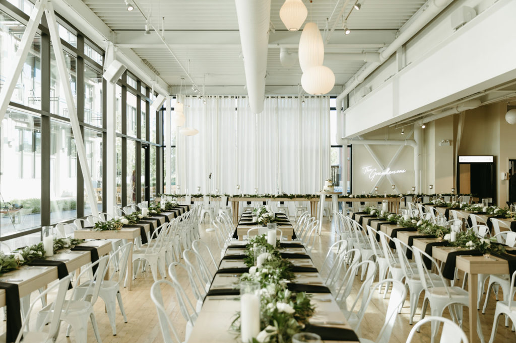 Wedding Reception Tables Greenhouse Loft